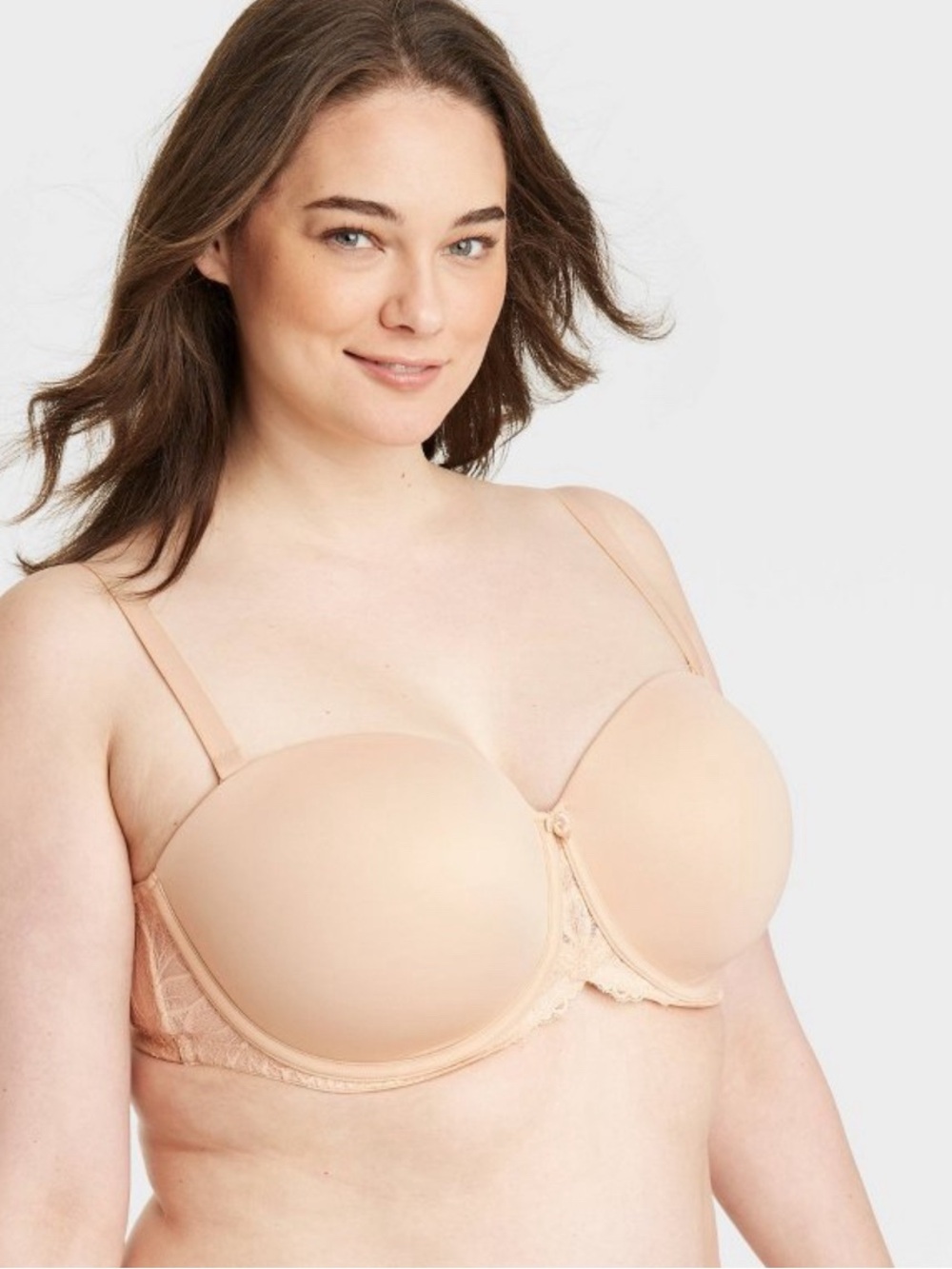 Auden Women's Strapless Bra - Auden Soft Beige 42DDD